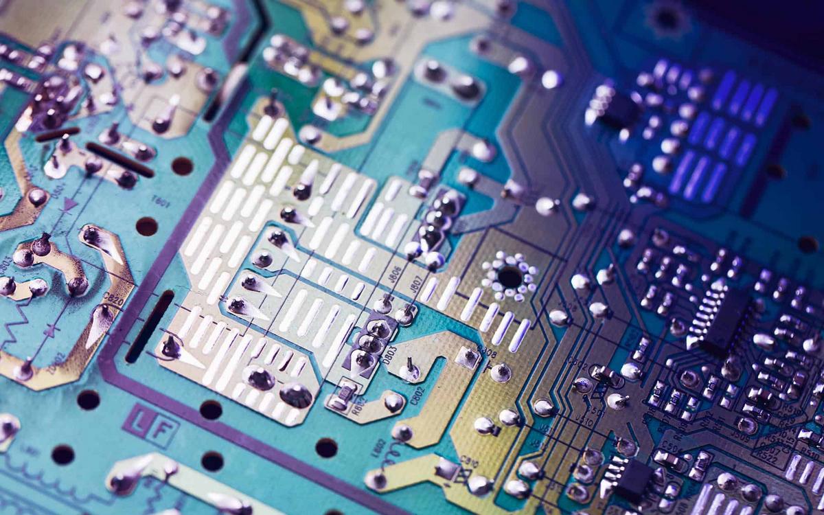 Close Up of Network Hardware