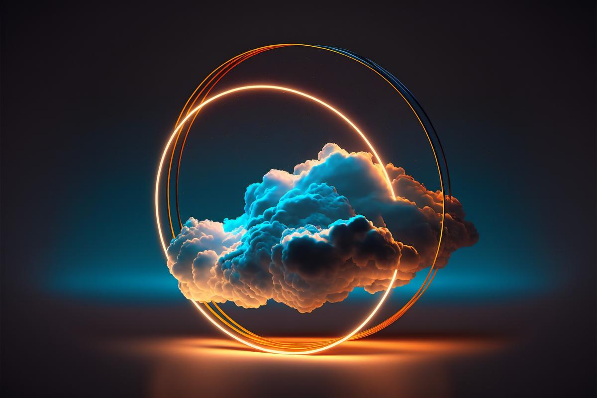 Digital representation of cloud