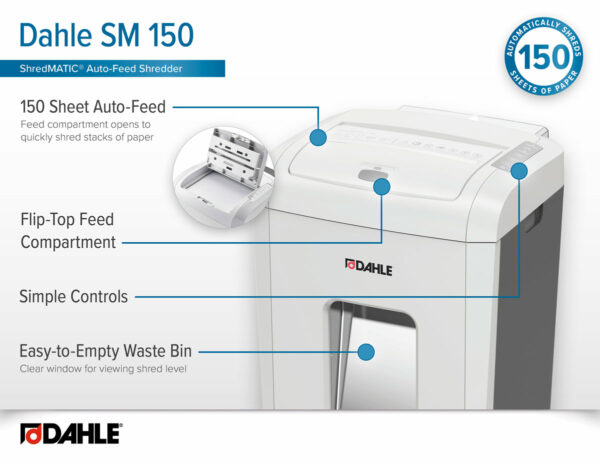 DAHLE SM 150 Auto-Feed Shredder - Image 2